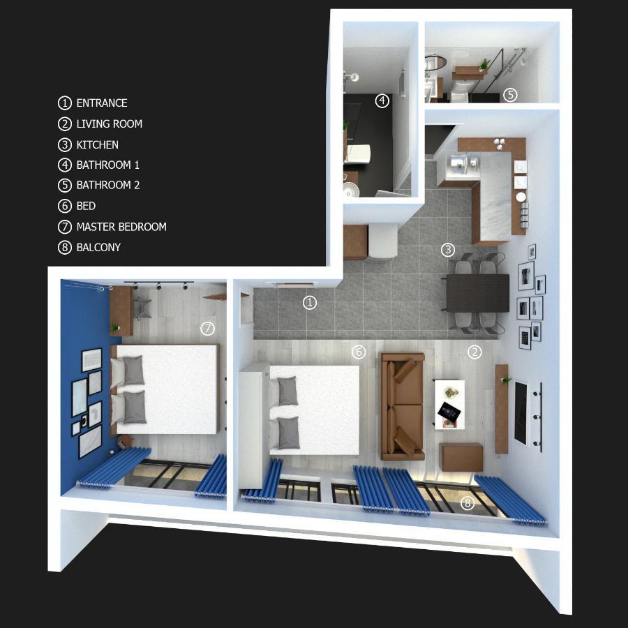 123 Apartment In Bui Vien Street, District 1 Ho Chi Minh-staden Exteriör bild
